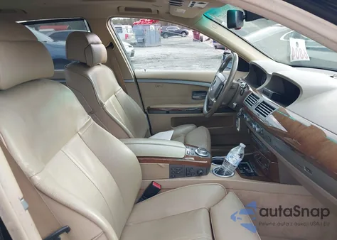 2008 BMW 750Li from USA, damaged, VIN WBAHN83588DT86713